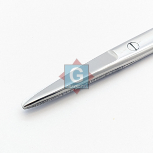 Ciseaux manuels de chirurgie et de pansement les plus vendus (type clip) 5,5 pouces, tranchants/à pointe arrondie, droits, en acier inoxydable de haute qualité - Product Image 2