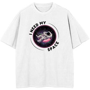 เสื้อยืดพิมพ์ลายกราฟิกผู้ชายทรงโอเวอร์ไซส์ ผ้าฝ้าย สตรีทแวร์ลำลอง แขนสั้น รับผลิตเสื้อผ้าขายส่งแบบ Private Label - Product Image 1