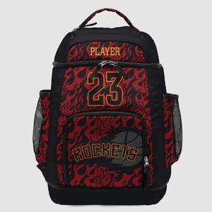 Customizable Sports Polyester <b>Backpack</b> Fully Sublimation Printed Bags Premium Quality <b>Big</b> Capacity Basketball Bags - Product Image 1