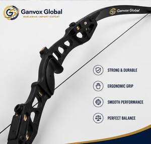 Compound Recurve Bow Ambidextrous Aluminum Alloy Riser Adjustable Draw Weight 20-40 Lbs with Bow Case for <b>Shooting</b> Training - Product Image 3