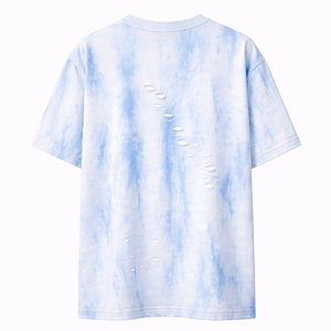 T-shirt oversize tie-dye pour homme, 220 g/m², streetwear, coton, fournisseur OEM, marque privée - Product Image 3