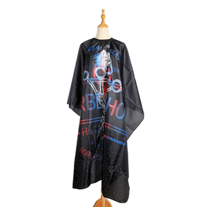 High Quality Hair Salon <b>Apron</b> logo Capes Hairdressing Adult and Children's Kids Hair Cutting <b>Apron</b> and Hair Dyeing Cape <b>Apron</b> - Product Image 3