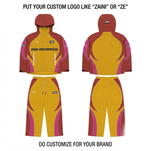ZAINI Premium 300gsm Polyester Coupe-Vent Homme Hiver à Capuche Respirant Logo Personnalisé OEM ODM - Product Image 1