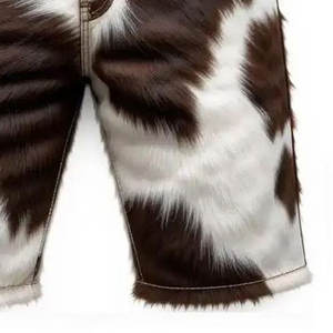 Pantalones Cortos de Piel Sintética con Cordón Ajustable y Bolsillos Laterales, Estilo Urbano, Unisex, Transpirables y Ecológicos, 2026 - Product Image 5