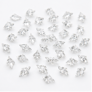 Vente en gros SHRAMAN DIAMOND Diamants en vrac cultivés en laboratoire, personnalisés, taille fantaisie brillante en forme de cerf-volant, 0,07 carat/pc, pour boucles d'oreilles et bijoux fins - Product Image 1