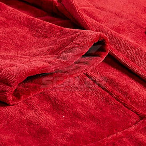 Soft Waffle <b>Men's</b> 100% Cotton <b>Bathrobe</b> Belted with Quick Dry & Breathable Features for Home Hotel Spa Use & Travel Side Pockets - Product Image 5