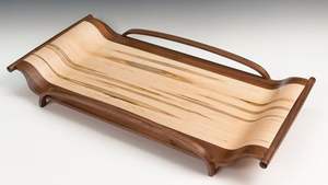 Juego de Bandejas Rectangulares de Madera de Lujo, Multicolor, Bandejas Apilables para Desayuno, Manteles Individuales Únicos, Bandeja Decorativa de Dos Piezas - Product Image 5