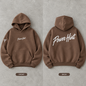 Top Trending Heavyweight Cotton Fleece Blank Streetwear Unisex Hoodie Drop Shoulder Oversized Brown Pullover <b>Sweatshirts</b> - Product Image 3
