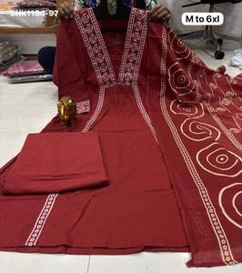 Latest Collection Best Fabric Mul Cotton with Printed Design A-<b>Line</b> Kurti-<b>Pant</b> & Dupatta Collection Woman Fashion Manufacturer - Product Image 5
