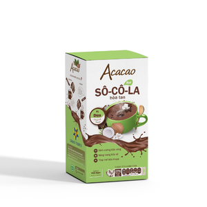 Instant Chocolate Beverage Powder Coconut Milk Flavor - Premium Quality Hot Chocolate Drink - 286g Pack - Product Image 2