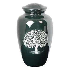 Urna Funeraria Grande Negra de Metal, Artesanía en Metal, Urnas para Cremación de Adultos, Artículos Funerarios, Diseño Hecho a Mano, Urnas Conmemorativas para Cenizas, Nuevo 2026 - Product Image 5