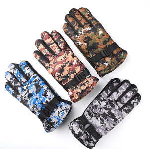 ถุงมือฮิโปรา SF 19 ลายพรางแบบยุทธวิธี ความยาวข้อมือ สำหรับกิจกรรมกลางแจ้งในฤดูหนาว ทนทาน พิมพ์ลายด้วยความร้อน PU ป้องกันการเป็นขุย - Product Image 1