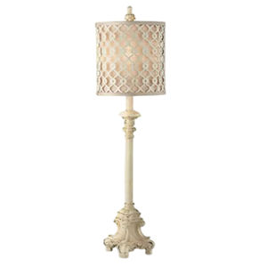 Lampe de table en laiton finition or style vintage avec abat-jour conique en tissu crème et bordure noire pour la maison, la chambre à coucher, la table de chevet et la décoration d'hôtel - Product Image 4