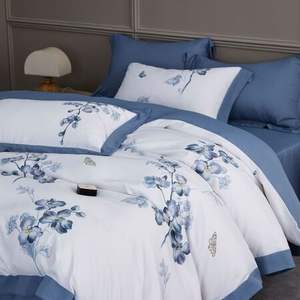 100% <b>Silk</b> Ultra Cozy Warm Fleece Quilt <b>Set</b> Extra Thick Comforter <b>Bedding</b> Soft Plush Winter Essentials Printed for Home Hotel Use - Product Image 1