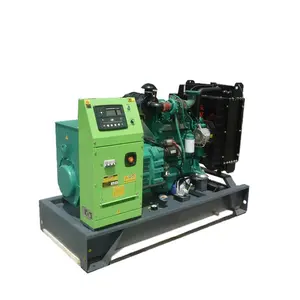 Harga pabrik merek terkenal SDEC mesin 20kva 16kw 4 silinder Ac 3 fase/penyanyi fase terbuka tipe Diesel daya Set Generator