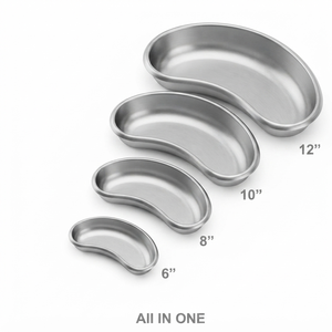 Surgical Kidney Trays Set Stainless Steel Medical Basin Instrument Holder for Operating Room Use - Product Image 4