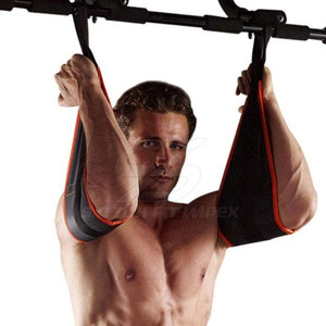 Correas AB de alta resistencia para levantar las piernas, con costuras fuertes y acero, para entrenamiento en el gimnasio y uso en el hogar. - Product Image 5