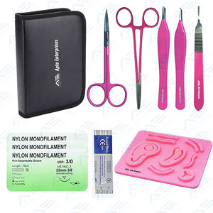 Kit de pratique de suture pour étudiants en chirurgie médicale de marque privée avec kit de formation chirurgicale Instruments médicaux Équipements médicaux - Product Image 1