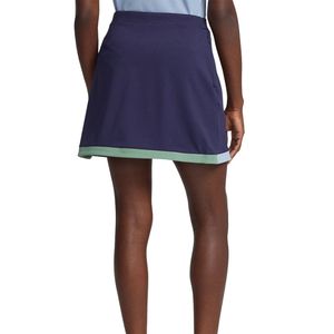<b>Navy</b> <b>Blue</b> <b>Women's</b> Golf Outfit Sleeveless Polo Top With <b>Skirt</b> Matching Sportswear Tennis Golf Club Uniform - Product Image 4