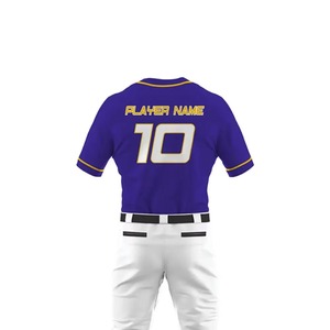 Best Quality Unisex <b>Baseball</b> Uniform <b>Set</b> Breathable Quick Dry 100% Polyester Custom Team Names for Adults Latest Design 2026 - Product Image 4