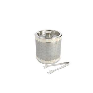 Seau à glace moderne en métal avec finition polie lisse, idéal pour refroidir le vin, le champagne, la bière, boisson durable - Product Image 2