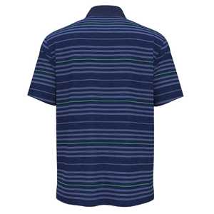 เสื้อโปโลแฟชั่นใหม่ สไตล์อเมริกัน สตรีทแวร์ และเหมาะสำหรับใส่ในที่สาธารณะ เสื้อโปโลชาย 100% ผ้าฝ้าย ระบายอากาศได้ดี ใช้ได้ทั้งในบ้านและนอกบ้าน - Product Image 2