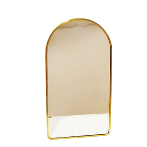 Miroir mural de maquillage grand format, dernier design, finition dorée, qualité export, idéal pour la maison, best-seller - Product Image 2