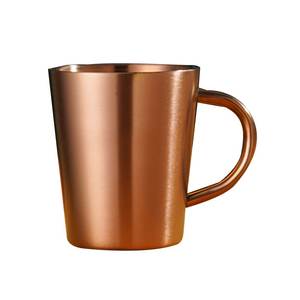 Premium <b>Metal</b> Tea <b>Mug</b> With Comfortable Handle For Home Office Restaurant Cafe And Hotel Beverage Service - Product Image 1
