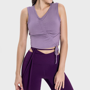 Top Corto para Mujer, Sin Mangas, Elástico, Suave, Informal, Ajustado, Ligero, para Uso Diario, Elegante - Product Image 4