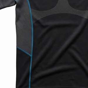 Camisetas Deportivas de Punto con Logotipo Personalizado, Camisetas Deportivas de Manga Corta para Hombre, Transpirables, de Secado Rápido, con Elasticidad en Cuatro Direcciones, Ropa de Yoga y Fitness - Product Image 2