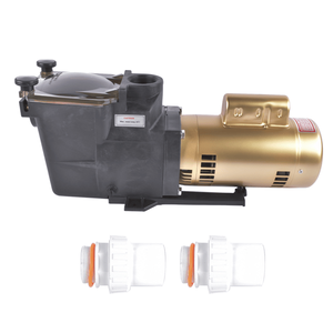 Motore per Pompa Piscina Monofase 2.5HP W3SP2621X25 115V/230V Trifase con Filtro in Acciaio Inox per Piscina e Vasca Idromassaggio Elettrica - Product Image 2