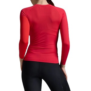T-shirt de sport moulant pour femme en polyester et élasthanne, séchage rapide, idéal pour la course et la gym - Fabricant - Product Image 3