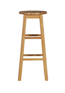Taburete Moderno de Madera sin Respaldo, Apilable, para Sala de Estar, Comedor y Bar en Casa - Product Image 5