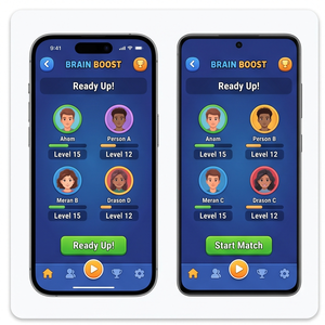 Application de jeu de quiz Royalcraft – Défis de quiz amusants, connaissances générales et compétitions multijoueurs iOS/Android et MAC - Product Image 1