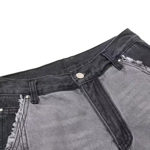 Mejor Oferta OEM Jeans Baggy de Pierna Recta de Cintura Alta con Logo Personalizado para Mujer, Ajuste Holgado, Diseño de Lazo Estilo High Street - Product Image 3