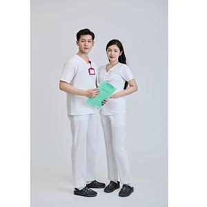 Conjunto de Uniformes Médicos - Algodón-Poliéster-Spandex - Uniforme Quirúrgico para Hospital - Mezcla Unisex FMF (Tela WFX-CVC) - Product Image 4