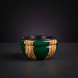 Brûleur à Bakhoor en bois et résine de haute qualité, fait main, de qualité supérieure, porte-encens arabe Madkhan pour la décoration de la maison de luxe, parfum Oud - Product Image 4