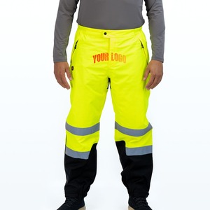 100% Cotton Unisex Durable Flame-Retardant Reflective Safety Workwear <b>Trousers</b> Hi Vis Cargo <b>Work</b> Pants for Construction Workers - Product Image 4
