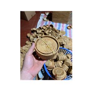 Posavasos de ratán superventas de Vietnam, placas Base de taza para el hogar, banquete de boda, decoración hecha a mano - Product Image 2