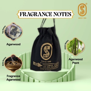 Perfume Subur, Varillas de Agarwood Naturales, Fragancia Amaderada Dulce de Larga Duración para Spa, Meditación, Quemador de Incienso de Madera Aromática - Product Image 4