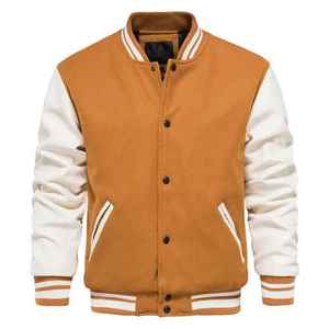 Wholesale OEM Custom Winter 100% Wool Varsity <b>Jacket</b> <b>Men</b> Baseball <b>Men</b> <b>Jackets</b> Varsity <b>Jacket</b> for Sale Breathable - Product Image 6