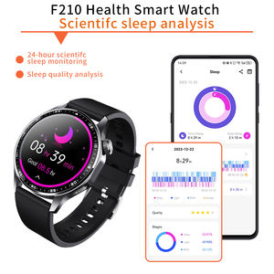 Relojes Inteligentes F210 Personalizados al por Mayor, Relojes Deportivos con Monitor de Ritmo Cardíaco, Llamadas por Bluetooth, Resistentes al Agua IP67, Pantalla Táctil Redonda para Control de Salud - Product Image 6
