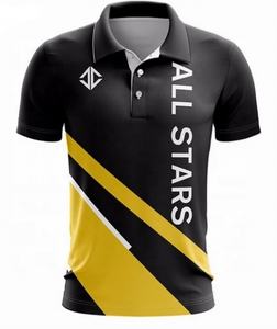 Camiseta deportiva de impresión por sublimación de poliéster de secado rápido transpirable al por mayor personalizada para hombre, ropa deportiva con varios colores - Product Image 3