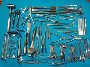 Juego de Instrumentos Ortopédicos Manuales de Alta Calidad con Certificación CE e ISO13485, 74 Piezas, Herramientas Básicas para Cirugía Mayor de Dentavex - Product Image 1