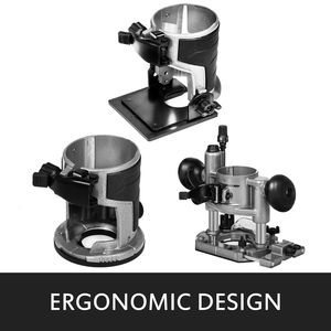 Fresatrice Compatta per Legno da 1.25HP con Base Fissa e Inclinabile, Velocità Variabile, 800W, Coppia Massima 30.000 RPM, Nuova Condizione - Product Image 6