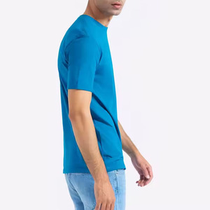 Camiseta de Manga Corta de Secado Rápido 100% Poliéster Personalizada de Fábrica, Tejido de Punto, Impresión de Serigrafía, Logotipo Personalizado Impreso - Product Image 2