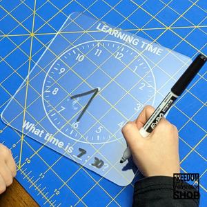 Horloge d'apprentissage Delarchi pour apprendre à lire l'heure, jouet éducatif pour les enfants de 2 à 4 ans - Product Image 4