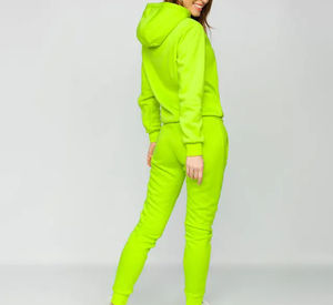 Chándal de Mujer Resistente y de Gran Peso, Estilo Moderno, Diseño Sólido, Mangas Largas, Precio Económico, Ropa Deportiva de Venta Caliente - Product Image 4