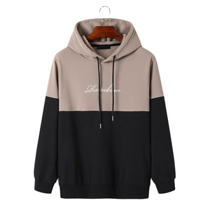Sweat à capuche élégant de couleur unie design hip hop à la mode de qualité supérieure sweat à capuche surdimensionné uni en coton biologique respirant personnalisé - Product Image 1