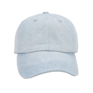 หมวกแก๊ปเบสบอล6แผงแนววินเทจหมวกยีนส์สีน้ำเงินสำหรับใส่เล่นกีฬา2025 - Product Image 4